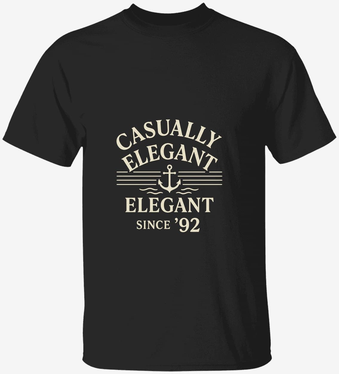 Casually Elegant Since '92 — Black
