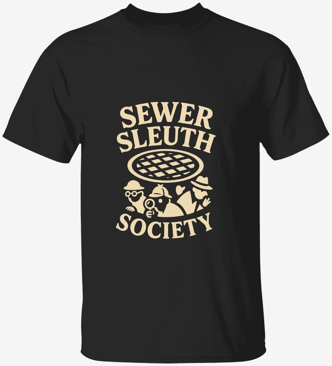 Sewer Sleuth Society — Black