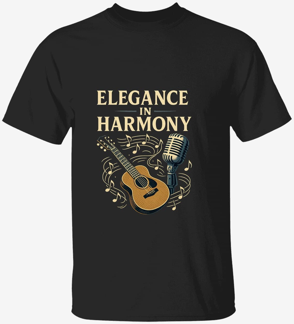 Elegance in Harmony — Black